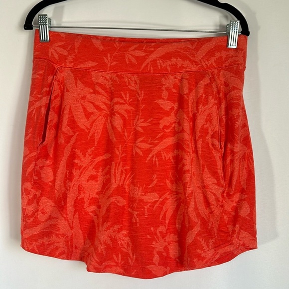 Columbia Pink Floral Stretchy Mini Skirt Small - Picture 5 of 9